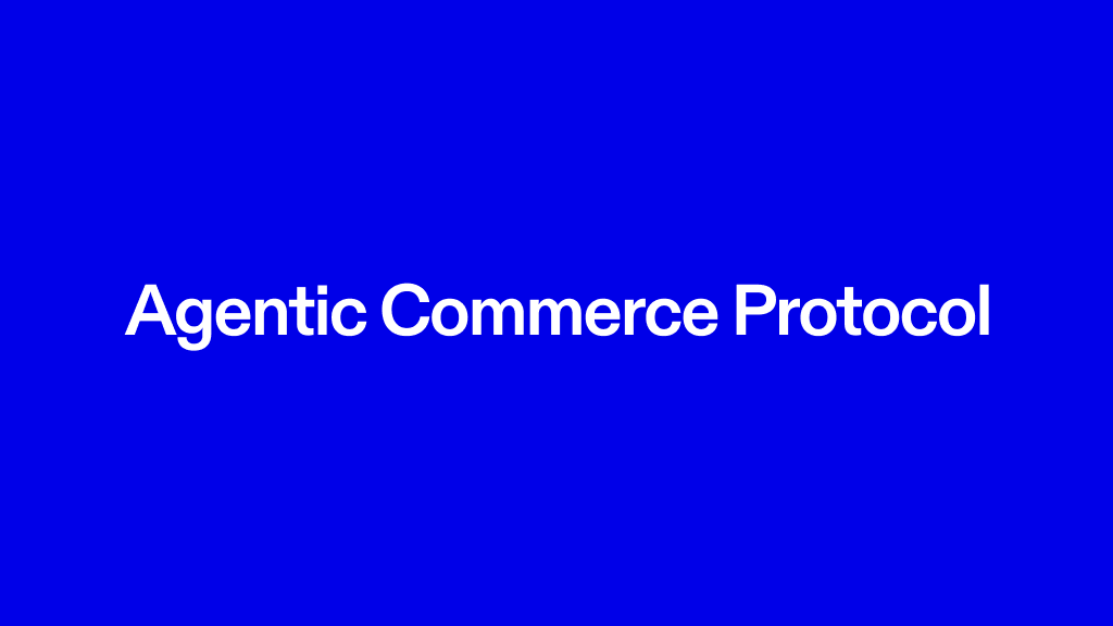 agentic commerce protocol