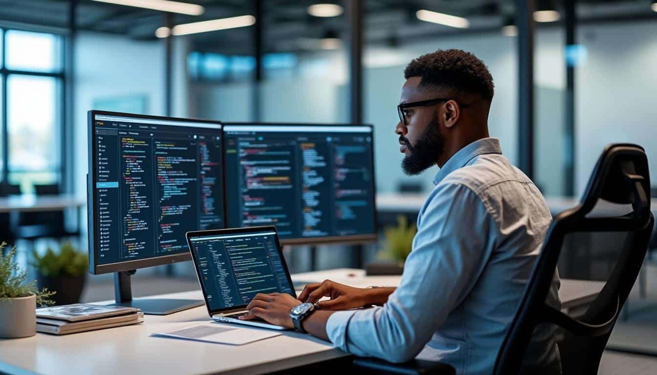 découvrez le métier de développeur logiciel hybride, ses missions, compétences requises et les opportunités dans ce domaine mêlant développement mobile et web.