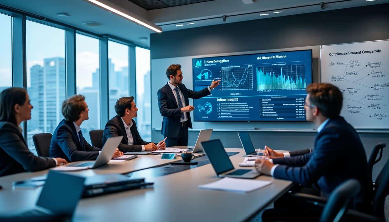 découvrez notre guide essentiel sur l'intelligence artificielle et le cadre réglementaire en entreprise pour mieux comprendre les enjeux légaux et optimiser votre conformité.