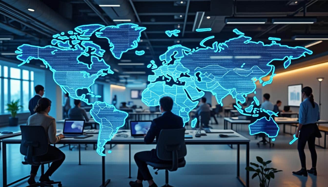 découvrez comment l’offshoring combiné à l’intelligence artificielle ouvre 110 milliards de dollars d’opportunités, révolutionnant le marché de l’emploi mondial et créant un nouveau boom économique.