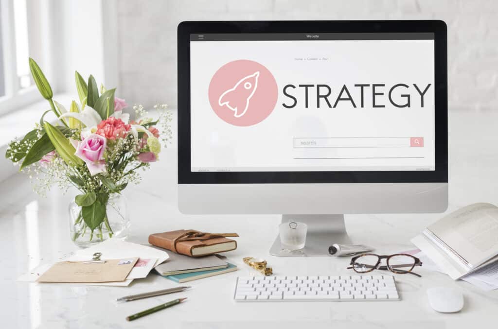 strategy new business launch plan concept