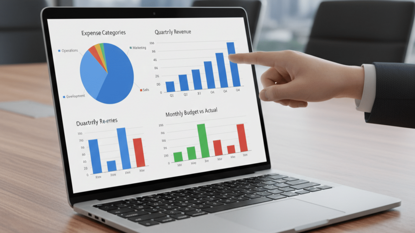 Un écran montrant des graphes sur l'externalisation
