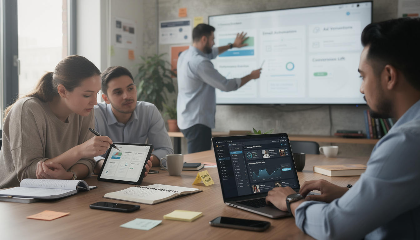 découvrez les 5 meilleurs outils d'intelligence artificielle pour automatiser efficacement votre marketing en 2026 et booster vos performances.