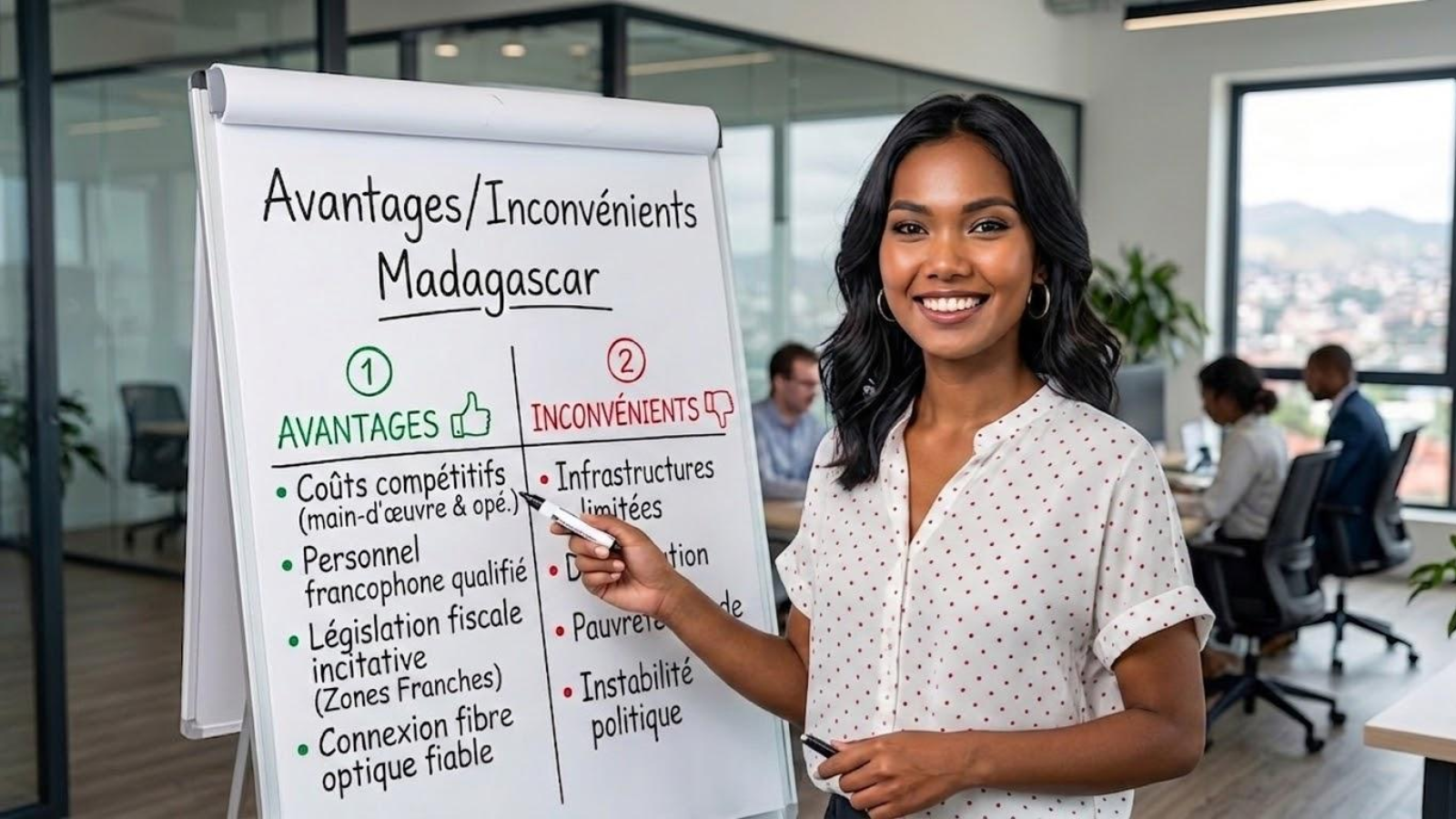 avantages inconvenients externalisation madagascar