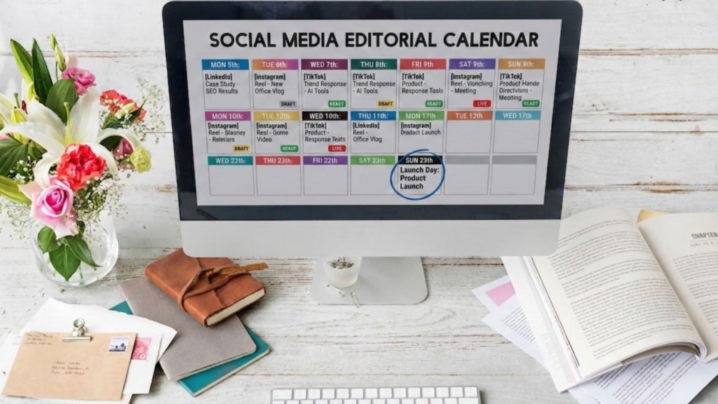calendrier publication reseaux sociaux