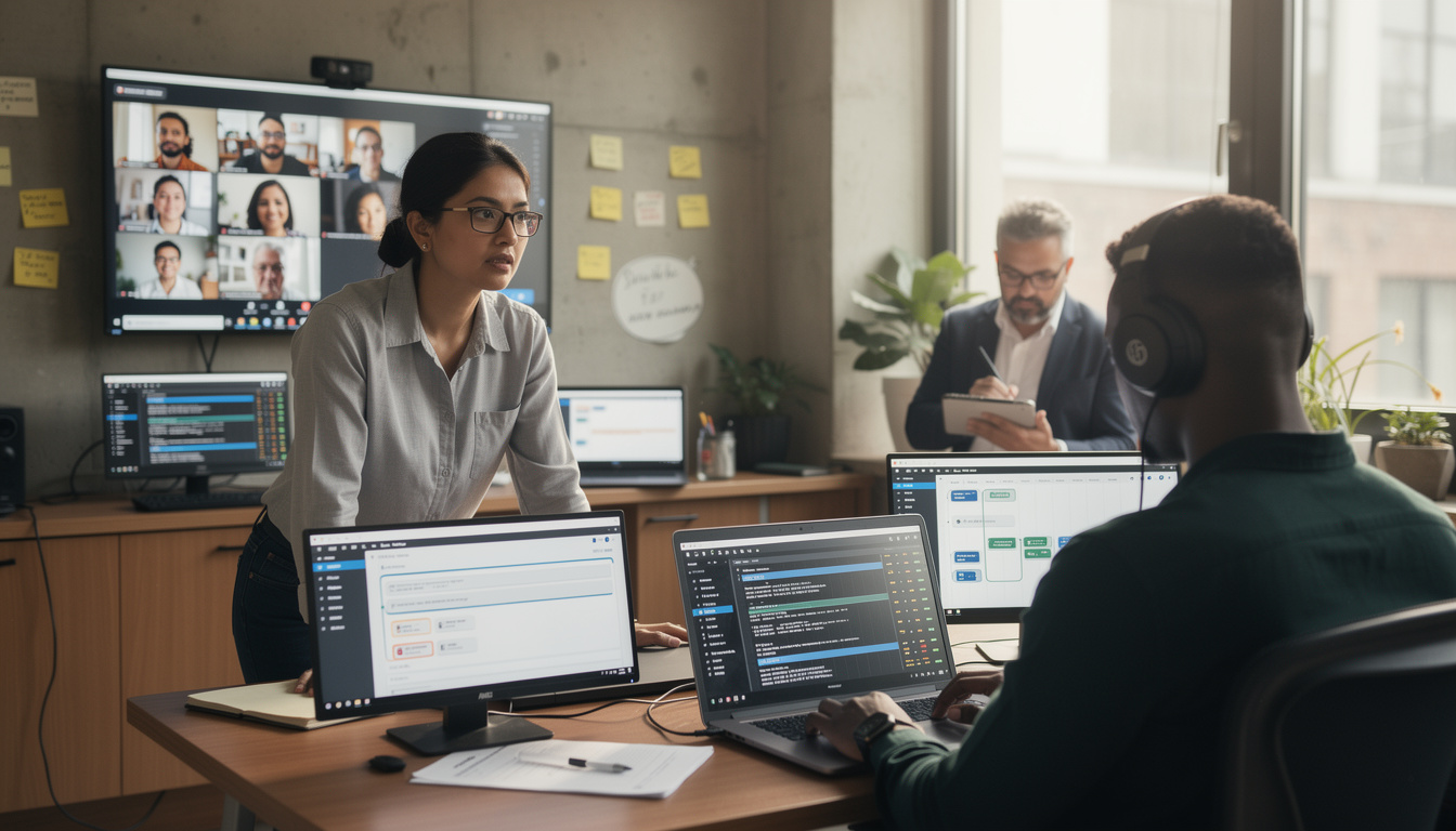 découvrez comment associer l'intelligence artificielle et l'externalisation pour optimiser et automatiser votre processus de production, créant ainsi une machine de production performante et innovante.