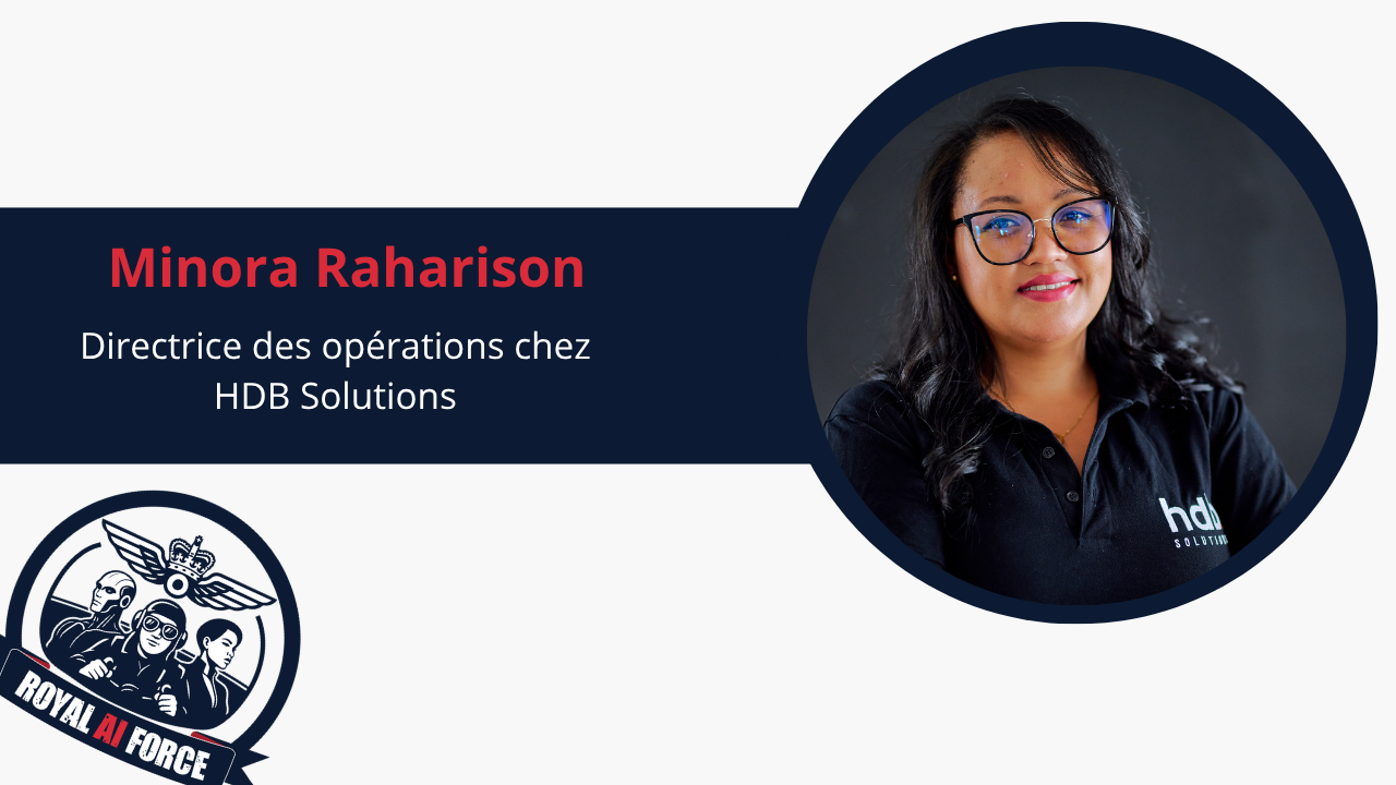 Minora Raharison, directrice des opérations chez HDB Solutions.