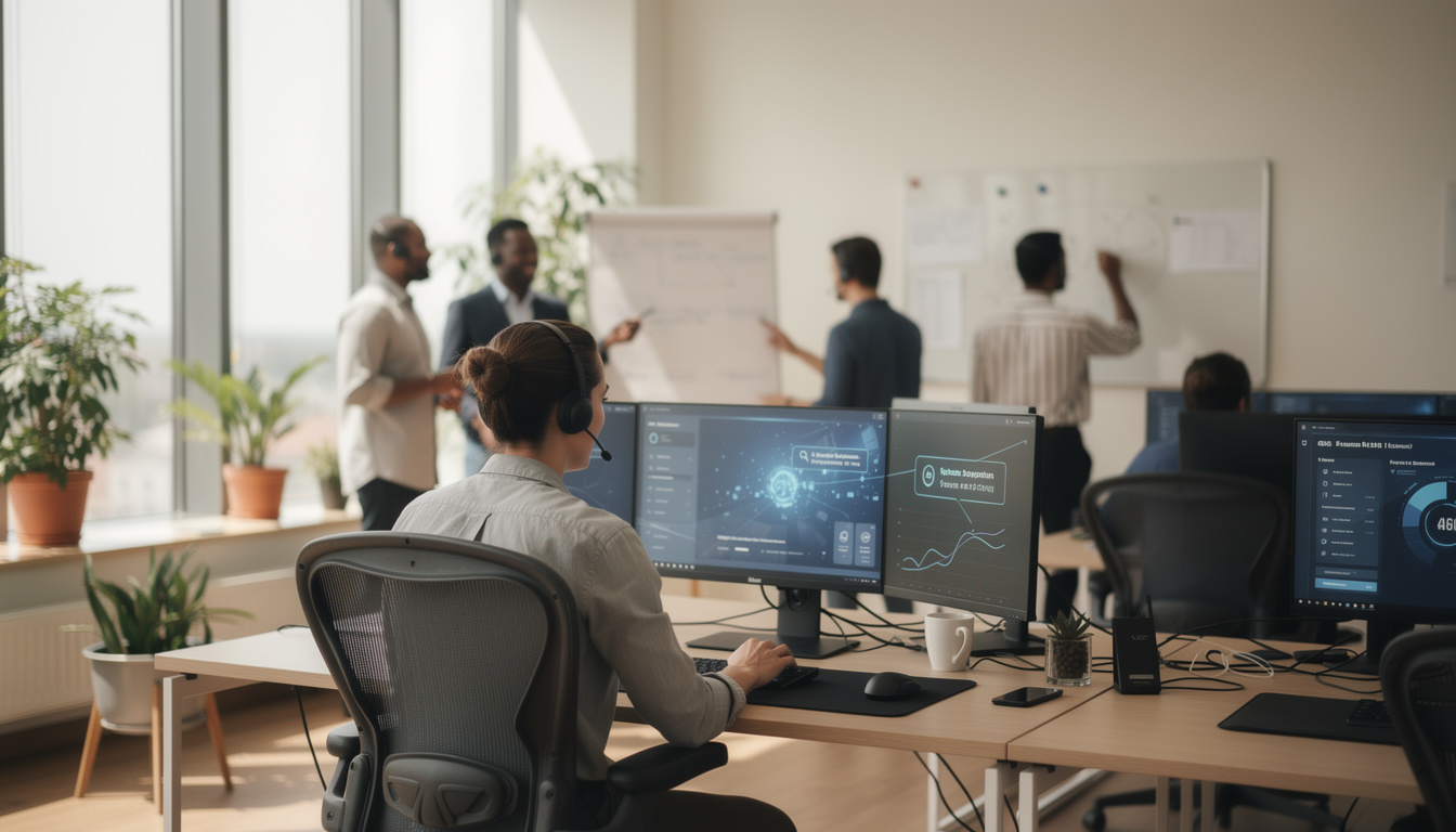 découvrez comment combiner le nearshoring et l'intelligence artificielle pour allier proximité géographique et innovation technologique dans la réussite de vos projets.
