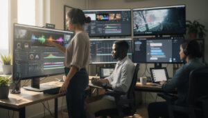 découvrez comment optimiser vos productions vidéo en combinant le montage vidéo offshore et l'intelligence artificielle pour gagner en efficacité et réduire vos coûts.