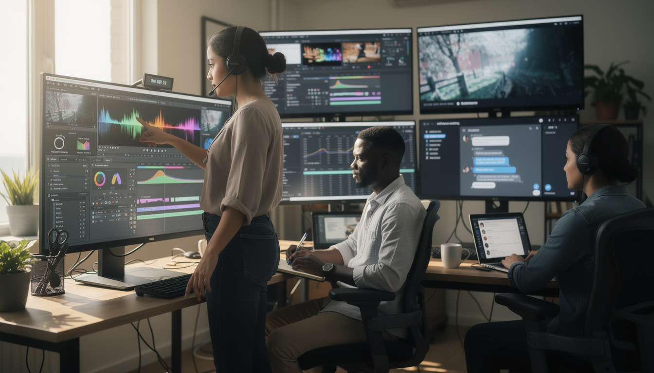 découvrez comment optimiser vos productions vidéo en combinant le montage vidéo offshore et l'intelligence artificielle pour gagner en efficacité et réduire vos coûts.